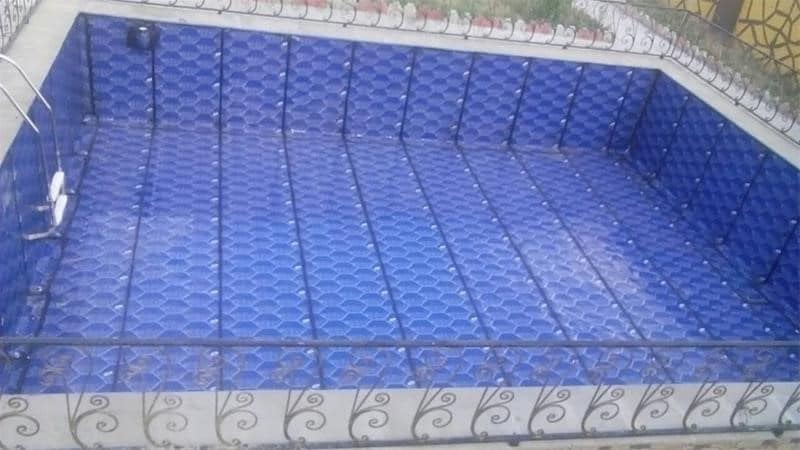 ایزوگام استخر ضخامت استاندارد با مقاومت در برابر کلر و رطوبت