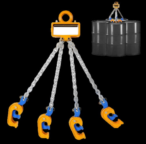 تصویر 4 از بشکه بر زنجیری ظرفیت بالا با ساختار مقاوم فلزی