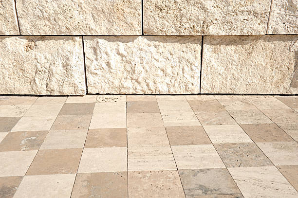 تصویر 2 از سنگ تراورتن سنگین مستحکم سازه های بزرگ