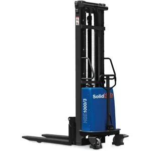 استاکر بشکه گیر برقی مدل صنعتی با ظرفیت بالا و کنترل دقیق