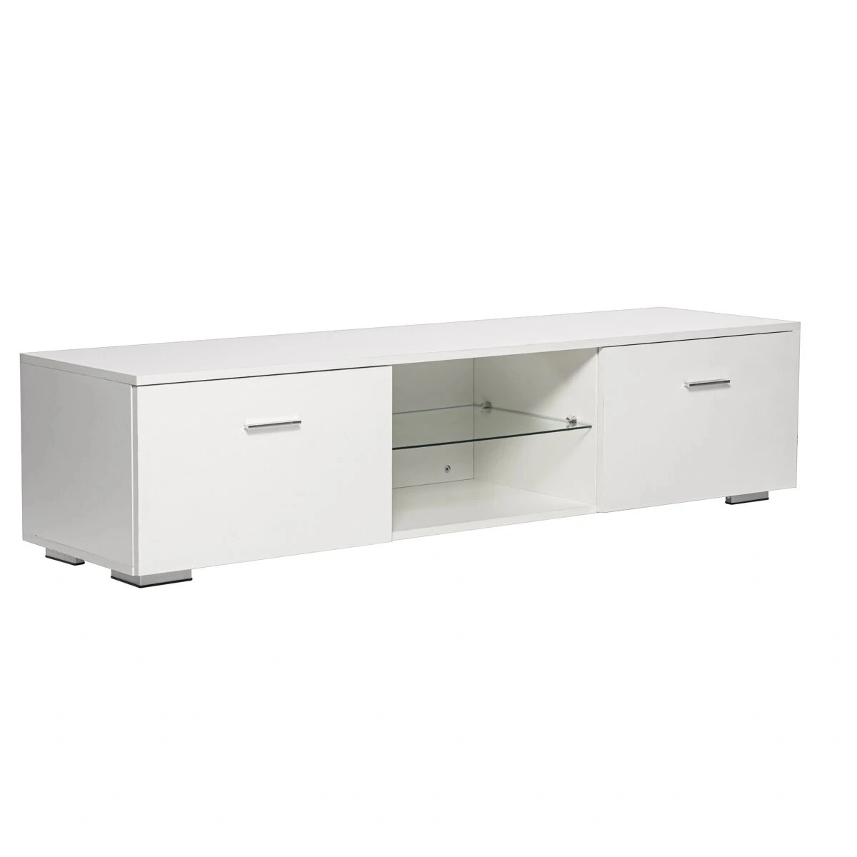 تصویر 3 از میز تلویزیون شیک دکوراتیو کشودار و مناسب افراد حساس به نظم