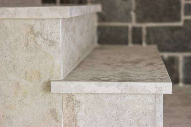 تصویر 1 از سنگ تراورتن جلوه دار مناسب ورودی ساختمان