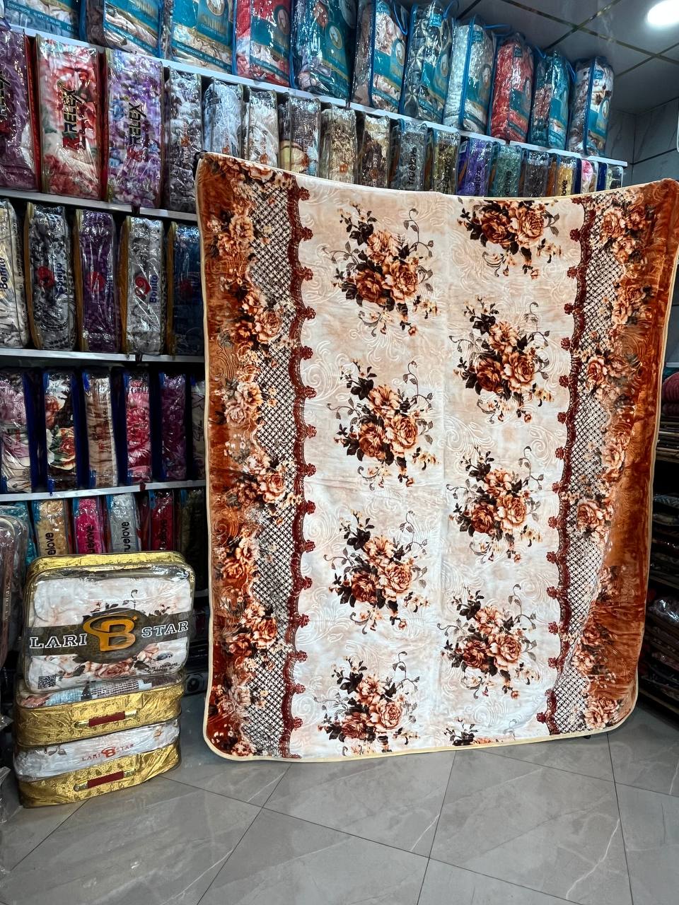 تصویر 2 از قیمت عمده و فروش ویژه و ارزان پتو دونفره کلودیlary star