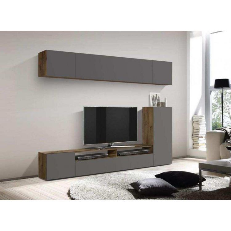 تصویر 2 از میز تلویزیون شیک پایه پنهان با استحکام بالا و ایمن