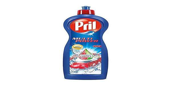 تصویر 2 از مایع ظرفشویی چهار لیتری پریل بسته بندی مقاوم کاربردی