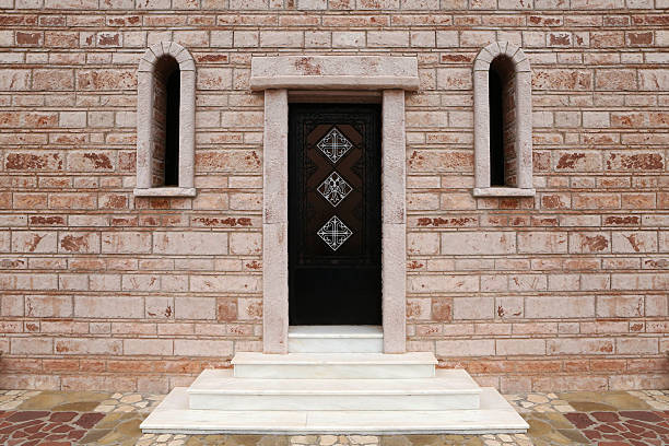 سنگ تراورتن نمایان برجسته زیبایی بیرونی