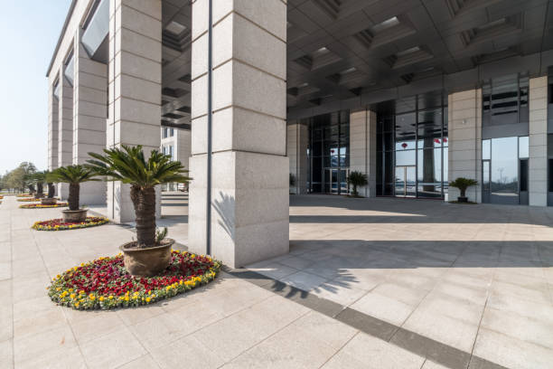 تصویر 3 از سنگ تراورتن نمای خشک مناسب اجرا مدرن