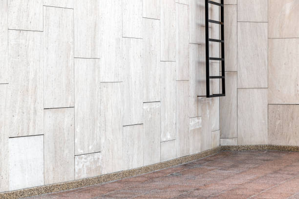 تصویر 4 از سنگ تراورتن نمای خشک مناسب اجرا مدرن