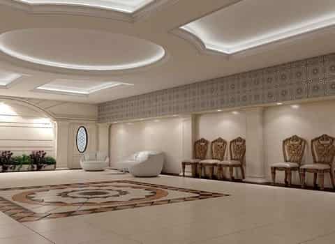 تصویر 3 از سنگ مرمر سفید اسلب براق رگه‌ دار