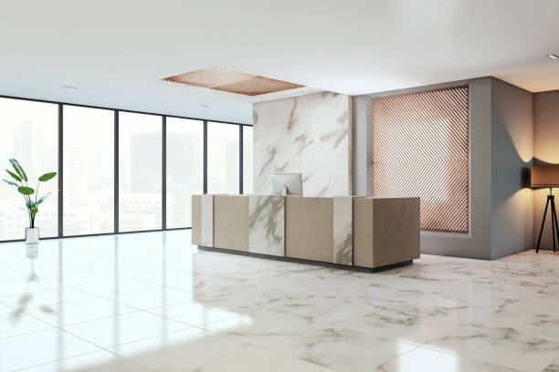 سنگ تراورتن ترکیب رنگ ملایم آرامش بصری