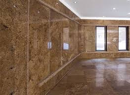 تصویر 4 از سنگ مرمریت قهوه ای روشن تایل صیقلی لوکس