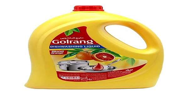 تصویر 4 از مایع ظرفشویی 4 لیتری گلرنگ ظرفیت بزرگ آشپزخانه