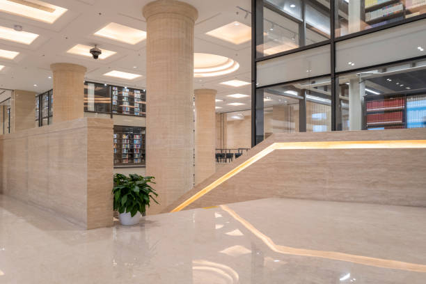 سنگ تراورتن نمای متمایز پروژه شاخص