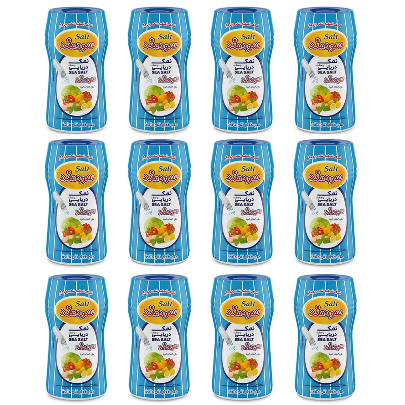 نمک دریایی تصفیه شده ید دار سودمند