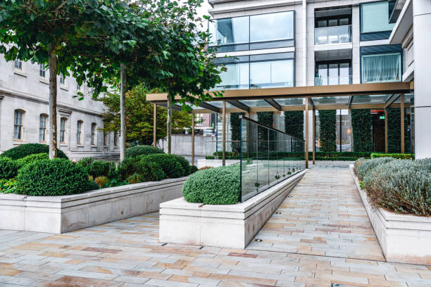 تصویر 4 از سنگ تراورتن اجرای دقیق نمای ساختمان