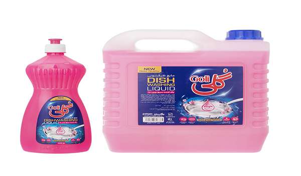 تصویر 4 از مایع ظرفشویی گلی سازگار با استفاده طولانی