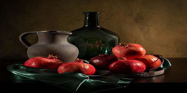 انار سیاه داراب تازه فصل با دانه‌های پر و سالم