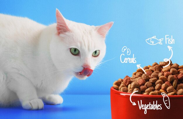 تصویر 1 از غذا گربه ویژه نژاد های خاص و حساس