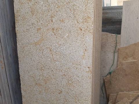 تصویر 4 از سنگ مرمریت گندمک تیشه ای مدل مقاوم پیاده‌ رو