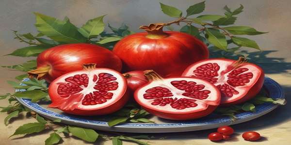 تصویر 2 از انار سیاه تفت آبدار و سالم مناسب پذیرایی