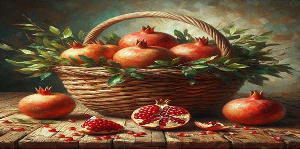 تصویر 3 از انار سیاه تفت آبدار و سالم مناسب پذیرایی