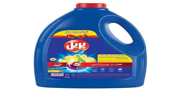 تصویر 4 از مایع ظرفشویی چهار لیتری پریل کف پایدار مصرف کنترل