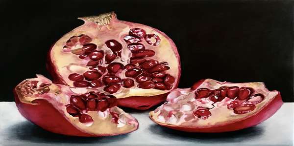 تصویر 1 از انار سیاه فارس تازه و یکدست با کیفیت تضمینی