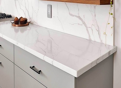 تصویر 1 از سنگ مرمر برای کابینت طبیعی ضخیم و استاندارد