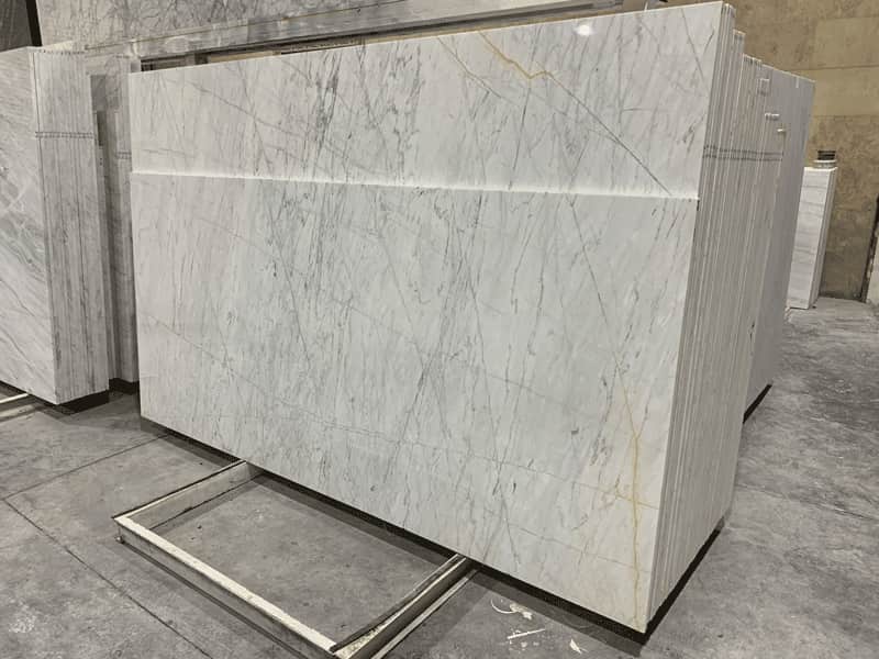 تصویر 2 از اسلب چینی بیانکو سطح روشن بلورین یکنواخت