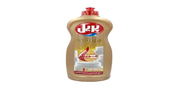 تصویر 1 از مایع ظرفشویی پریل طلایی کف پایدار یکنواخت