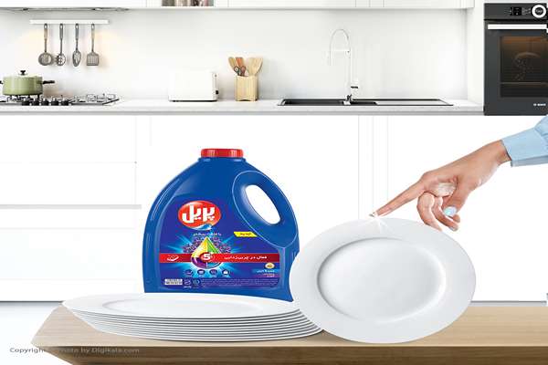 تصویر 3 از مایع ظرفشویی پریل لاوندر عملکرد سریع کارآمد