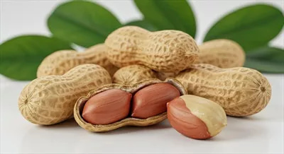 بادام زمینی بو داده با بسته‌ بندی استاندارد و خوشمزه