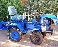 تصویر 3 از تیلر چهار چرخ شخم زن با موتور دیزلی پر فشار