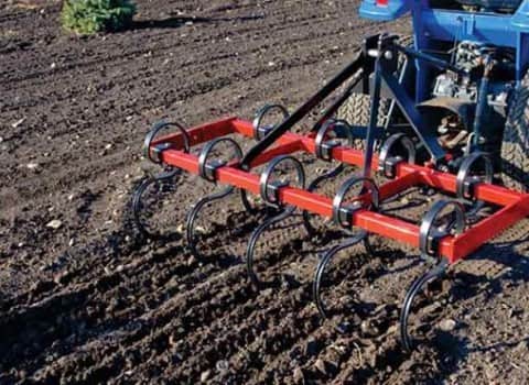 تصویر 1 از کولتیواتور پشت تراکتوری با تیغه فولادی چند جهته