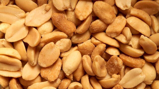 انواع بادام زمینی ریز خام با ادویه مخصوص و کیفیت یکنواخت