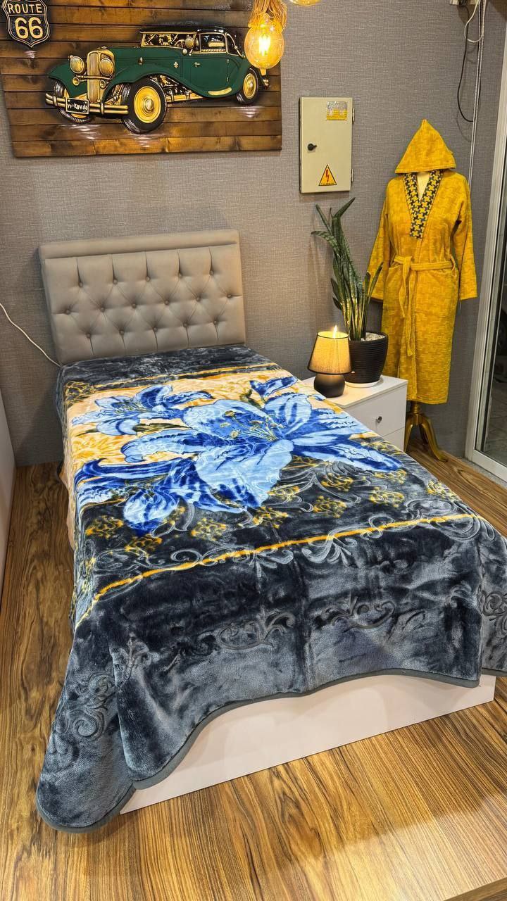 فروش ویژه و قیمت عمده پتو دونفره پریما گلدار