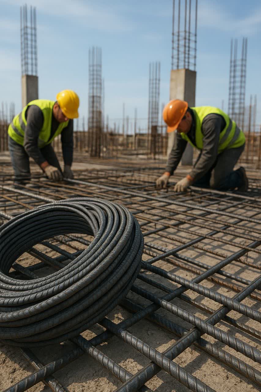 میلگرد آجدار ممتاز + تضمین امنیت فونداسیون ساختمان