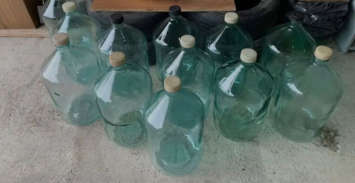 تصویر 1 از خرید بطری شیشه ای پنج لیتری + قیمت فروش استثنایی