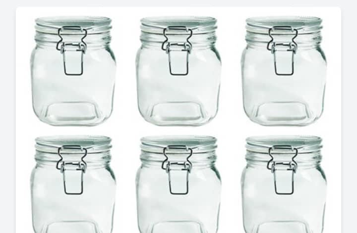 جار شیشه ای