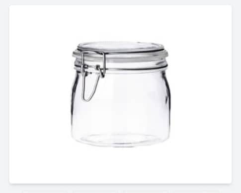 قیمت جار شیشه ای