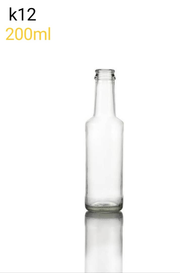 تصویر 2 از قیمت بطری شیشه ای شفاف + خرید باور نکردنی