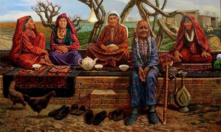 تابلو فرش با طرح های قدیمی وینتیج و آنتیک