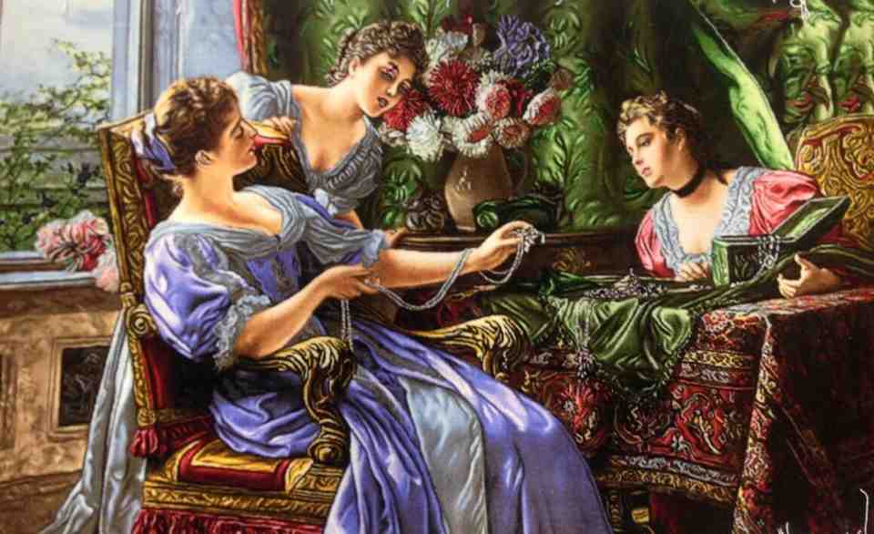 تصویر 3 از تابلو فرش سبک باروک اشرافی چشمگیر فاخر