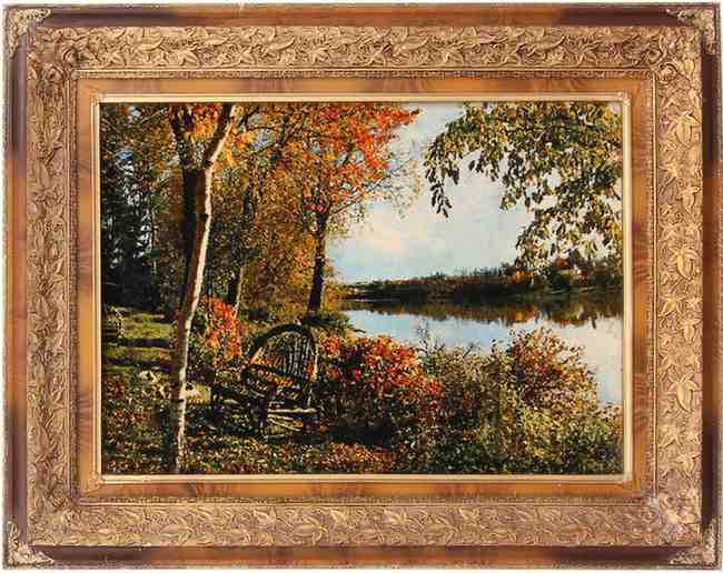 تصویر 3 از تابلو فرش برجسته با طرح و نقش های قدیمی اصیل