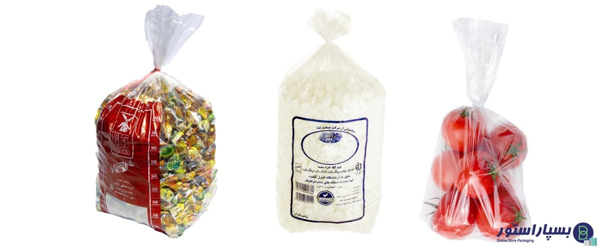 تصویر 2 از نایلون خیاری بسپار استور حرفه ای برای بسته بندی سبزیجات و میوه ها