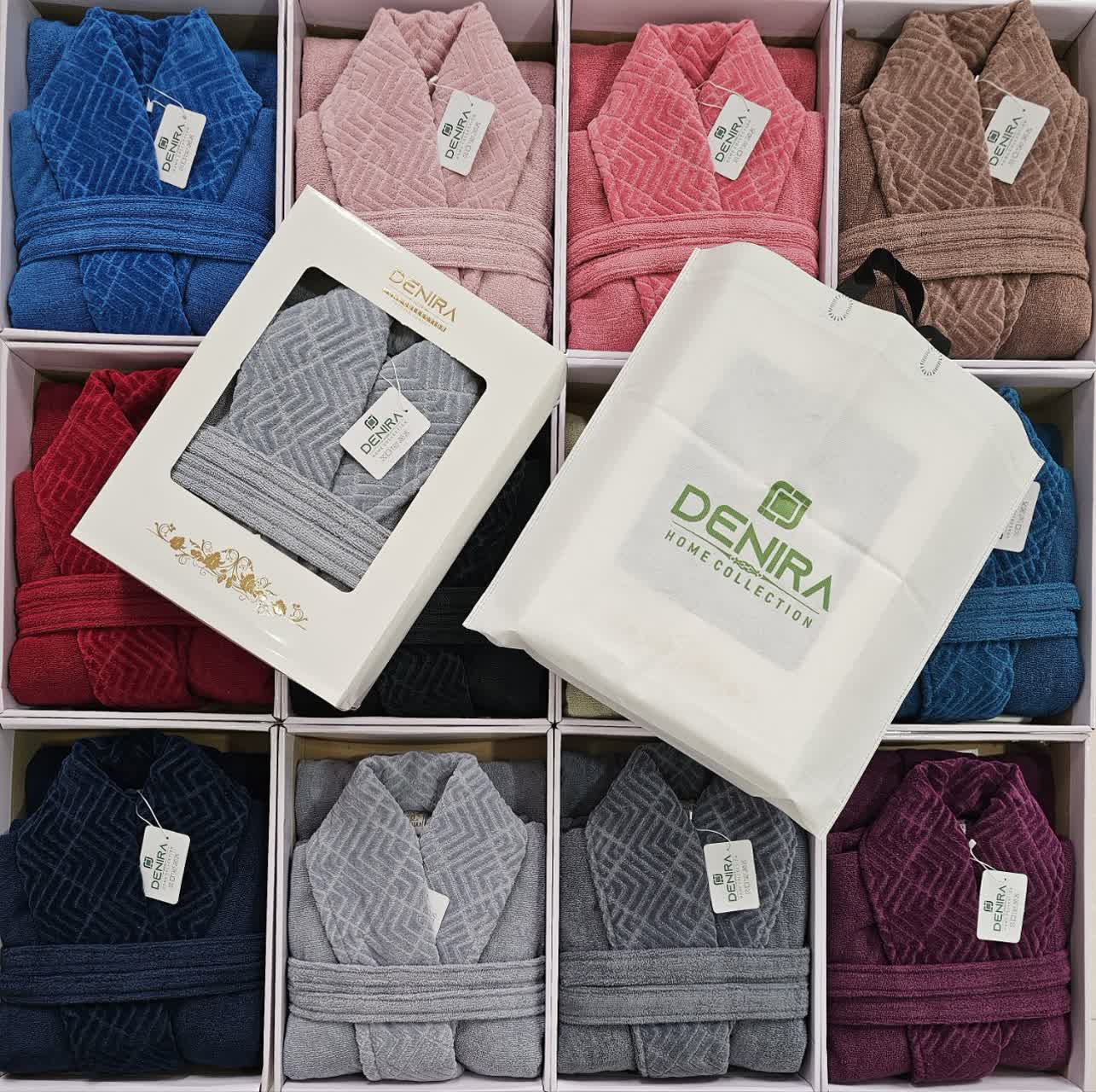 فروش عمده حوله تن پوش طرح دنیرا با بسته بندی شیک و کاور فروش