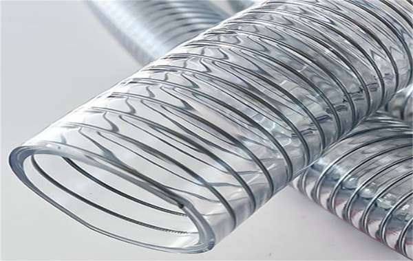 تصویر 1 از شیلنگ صنعتی شفاف فنر دار ساختار مقاوم در برابر سایش و ضربه