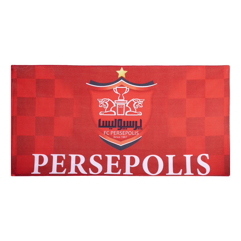 تصویر 4 از حوله حمام پرسپولیس طراحی خاص طرفداری و نرمی فوق العاده بدن