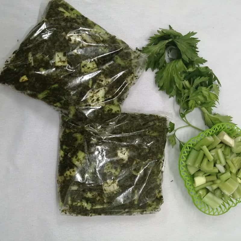 کرفس سرخ شده با کیفیت بالا و ماندگاری مناسب