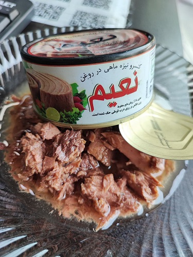 تصویر 4 از کنسرو تن ماهی نعیم طعم دلچسب و کیفیت مطلوب برای وعده های سریع